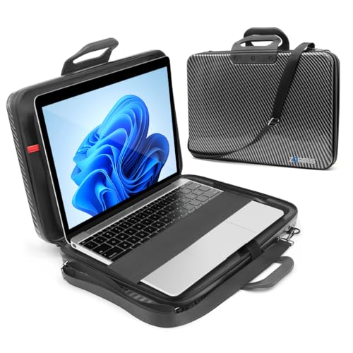 ZORBES® 16'' Laptop Case Carry Bag Hard Shell Zip-up PC Laptop Travel Carry Bag Anti-scratch Waterproof Protective Laptop Accessories Bag Lightweight Travel Laptop Handbag, 42x29cm ZORBES® 16'' Laptop Case Carry Bag Hard Shell Zip-up PC Laptop Travel Carry Bag Anti-scratch Waterproof Protective Laptop Accessories Bag Lightweight Travel Laptop Handbag, 42x29cm